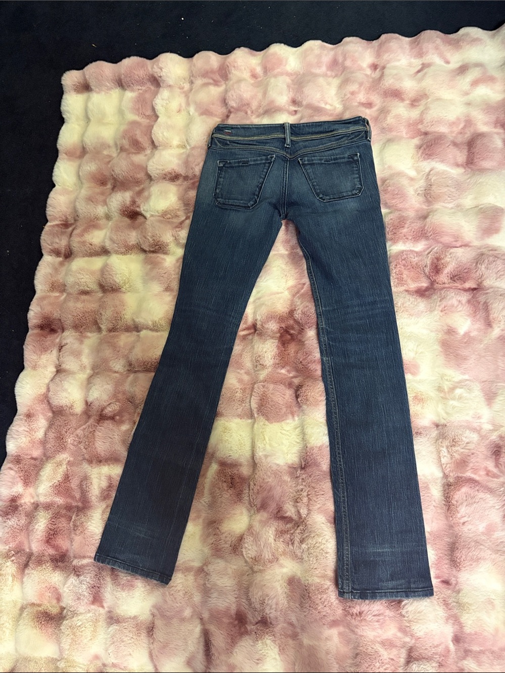 Women’s Diesel Mid-Rise Straight Leg Jeans - Blue size 27 - Picture 4 of 6